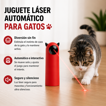 Juguete Láser Interactivo para Gatos