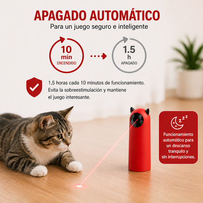 Juguete Láser Interactivo para Gatos